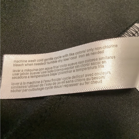 Eloquii women’s 16 black scuba peplum pleated short sleeves business casual top - Picture 6 of 8